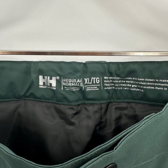 Helly Hansen Legendary Insulated Ski Pants Darkest Spruce in Men's XL Waterproof - Picture 4 of 13
